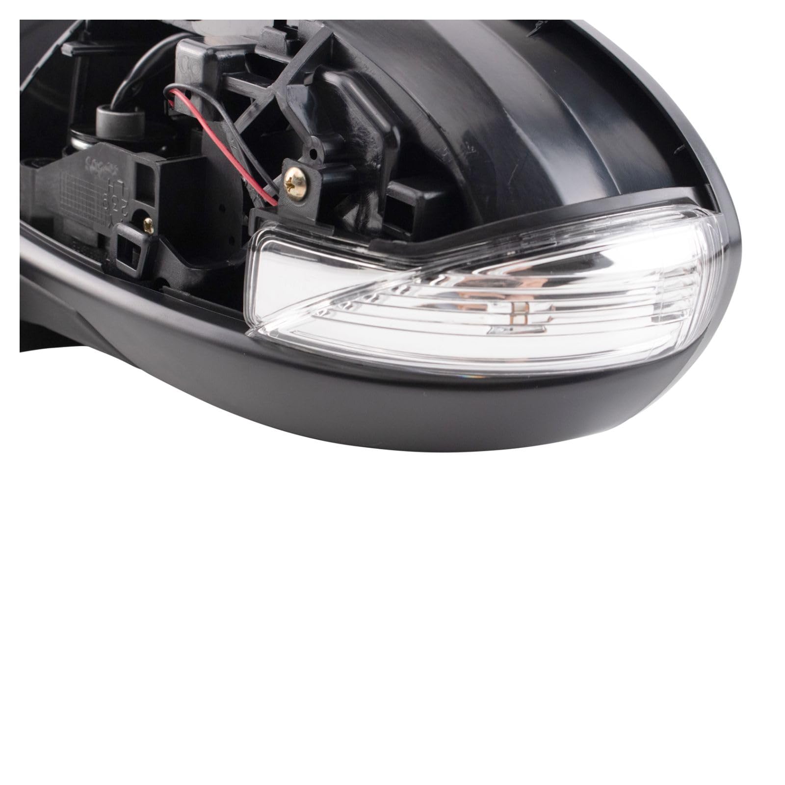 2012-2013 Mazda 3 Left Side Mirror Replacement - Heated, Turn Signal & Blind Spot Indicator Compatible with MA1320202 - Perfect for Night Driving and Parking Safety