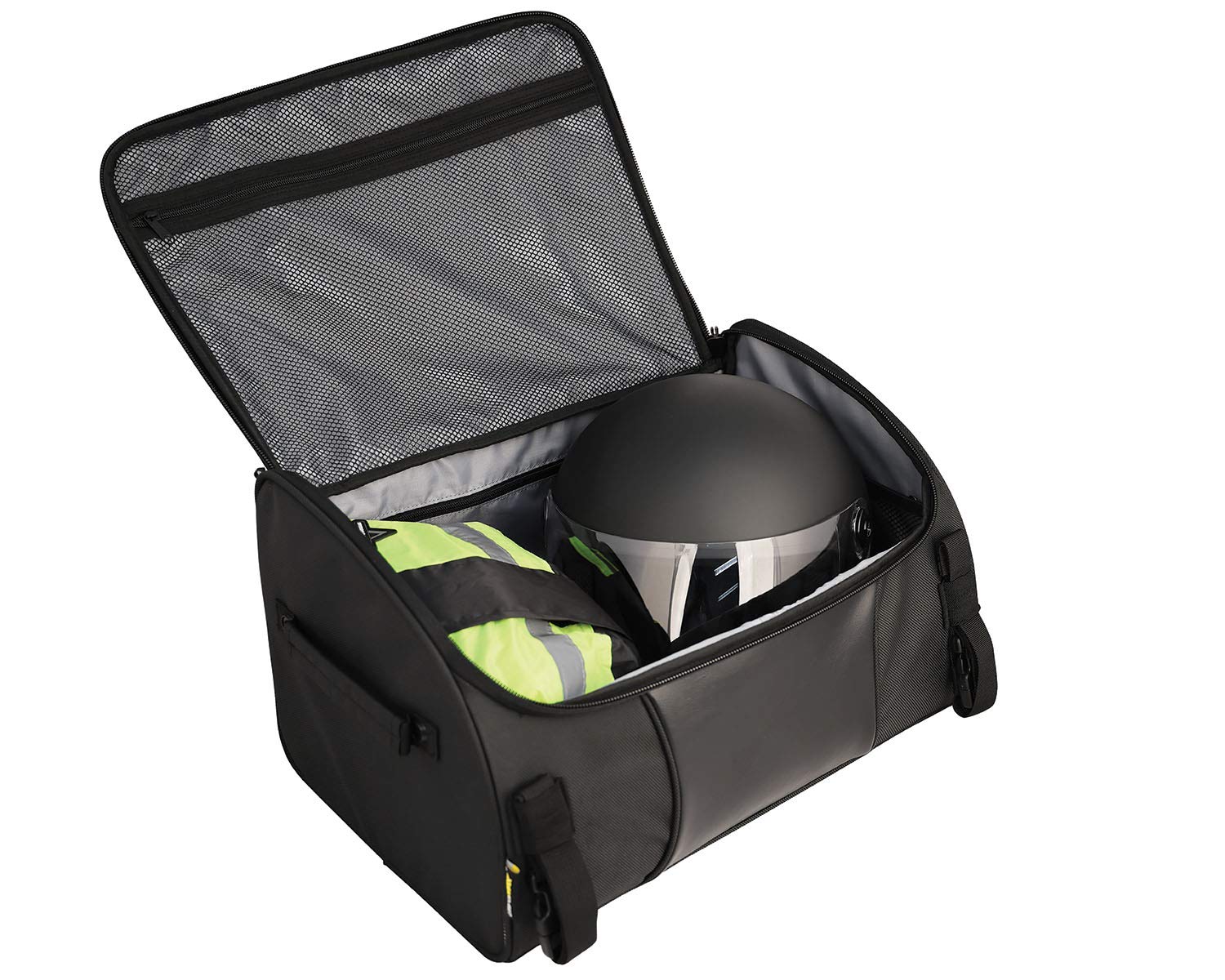 Nelson Rigg NR-250 Route 1 Traveler Lite Tour Trunk Bag - Waterproof Motorcycle Luggage for Harley Davidson Ultra, Indian Roadmaster & Honda Goldwing - Perfect for Long-Distance Rides & Road Trips (Black)