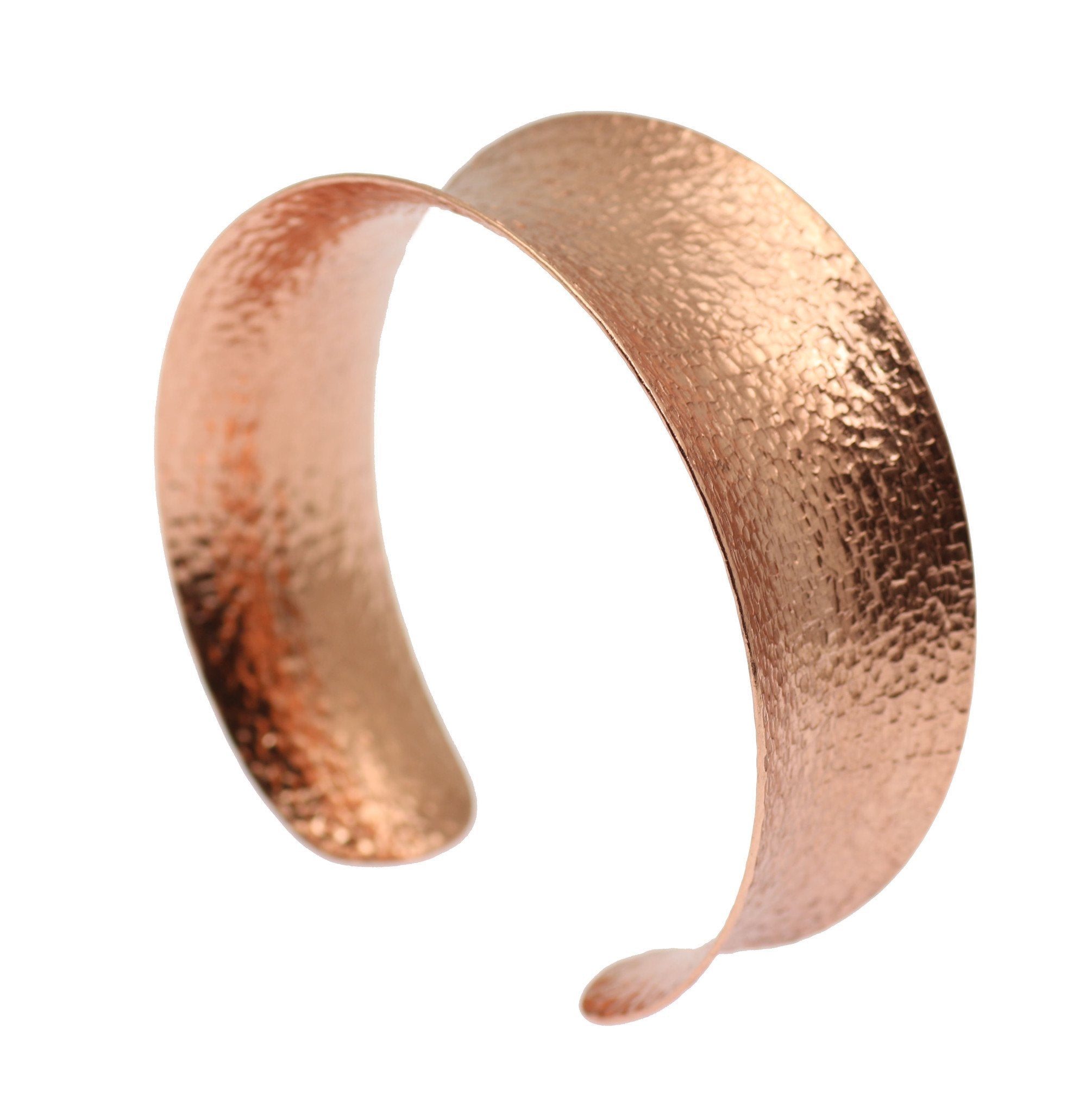 Textured Copper Bangle Bracelet for Women - Handmade Boho Jewelry - Stackable Arm Cuff - Perfect for Festivals, Weddings & Everyday Wear