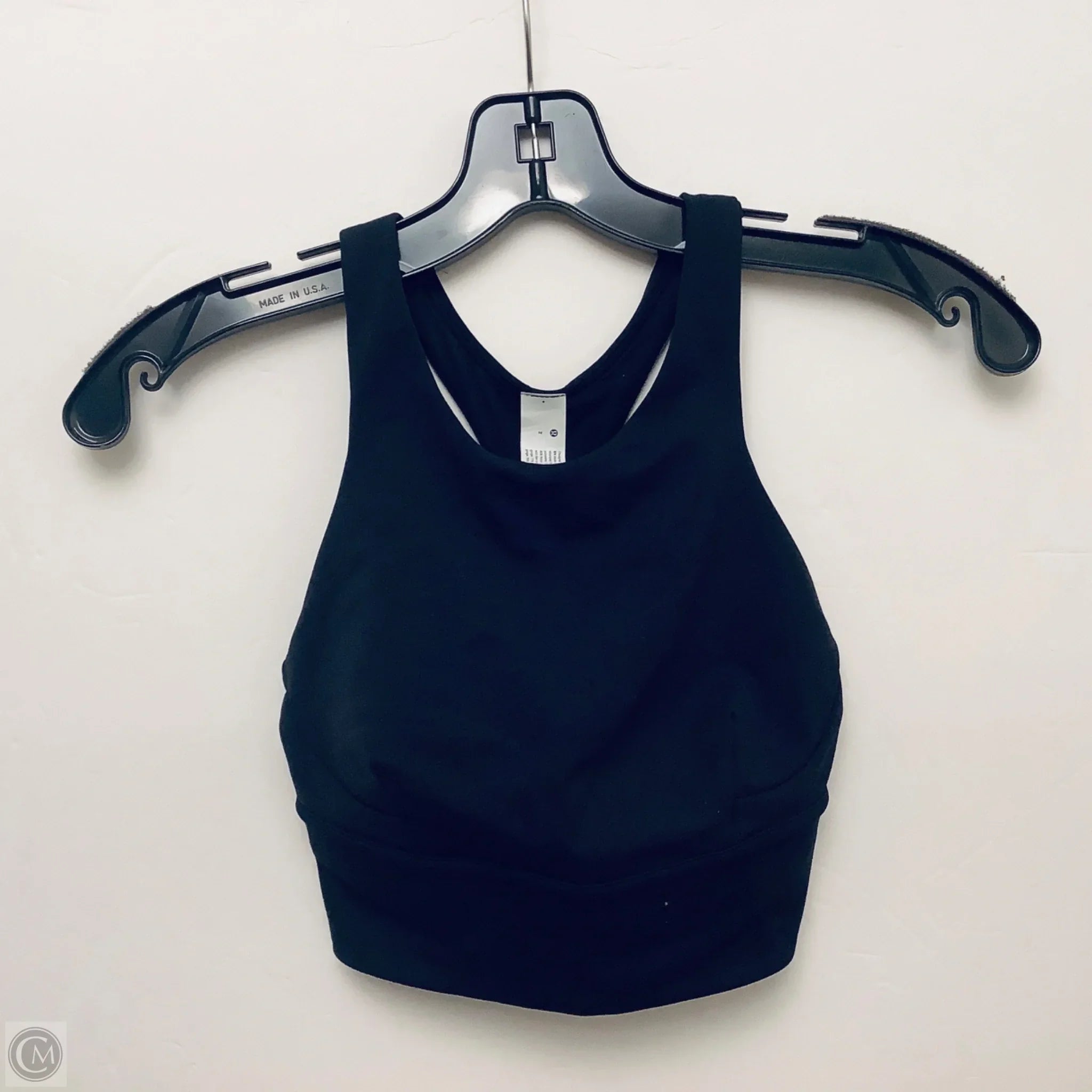 Lululemon Black Athletic Sports Bra Size 2 - High Support Workout Top for Running, Yoga & Gym