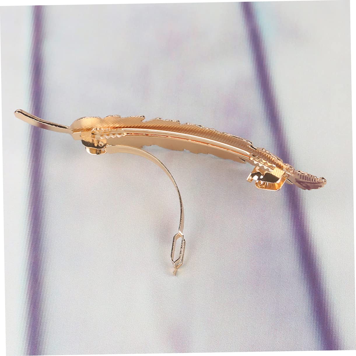 POPETPOP Handmade Gold Bridal Hairpin - Leaf Hair Clip for Women & Girls | Wedding, Prom, Party Hair Accessories
