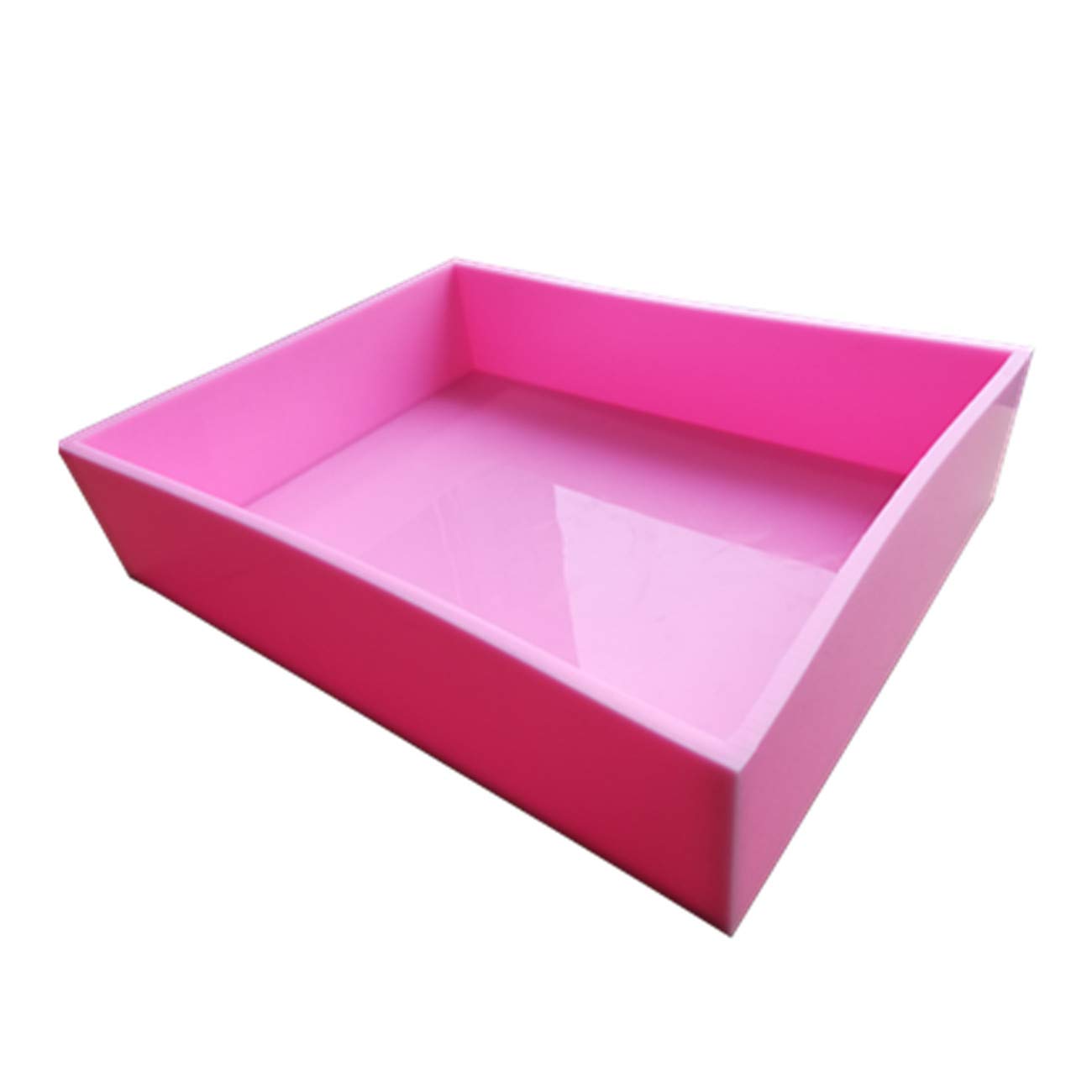 402.301.120mm Silicone Soap Mold Tray - CP Soap Making Slab Liner for Handmade Soap Bars - Perfect for DIY Soap Crafting, Bath Bombs & Candle Making