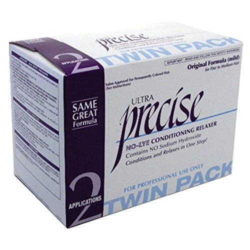 ULTRA PRECISE RELAXER KIT MILD - Professional Hair Straightening & Relaxing Treatment for All Hair Types - Perfect for Salon-Quality Results at Home
