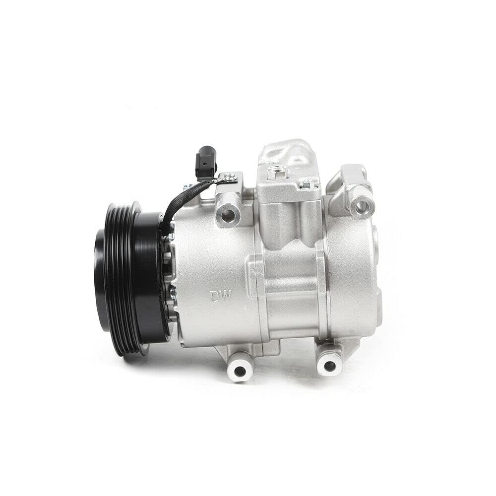 2006-2011 Kia Rio Rio5 1.6L Air Conditioner Compressor with A/C Clutch - Replacement Part for Cooling System Repair | Perfect for Summer Driving & HVAC Maintenance