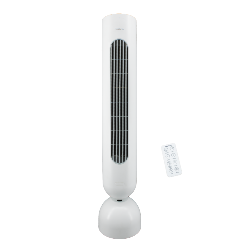 MFD4308DR 16-Inch DC Tower Fan with Remote Control - Quiet, Energy Efficient Cooling for Home, Office & Bedroom