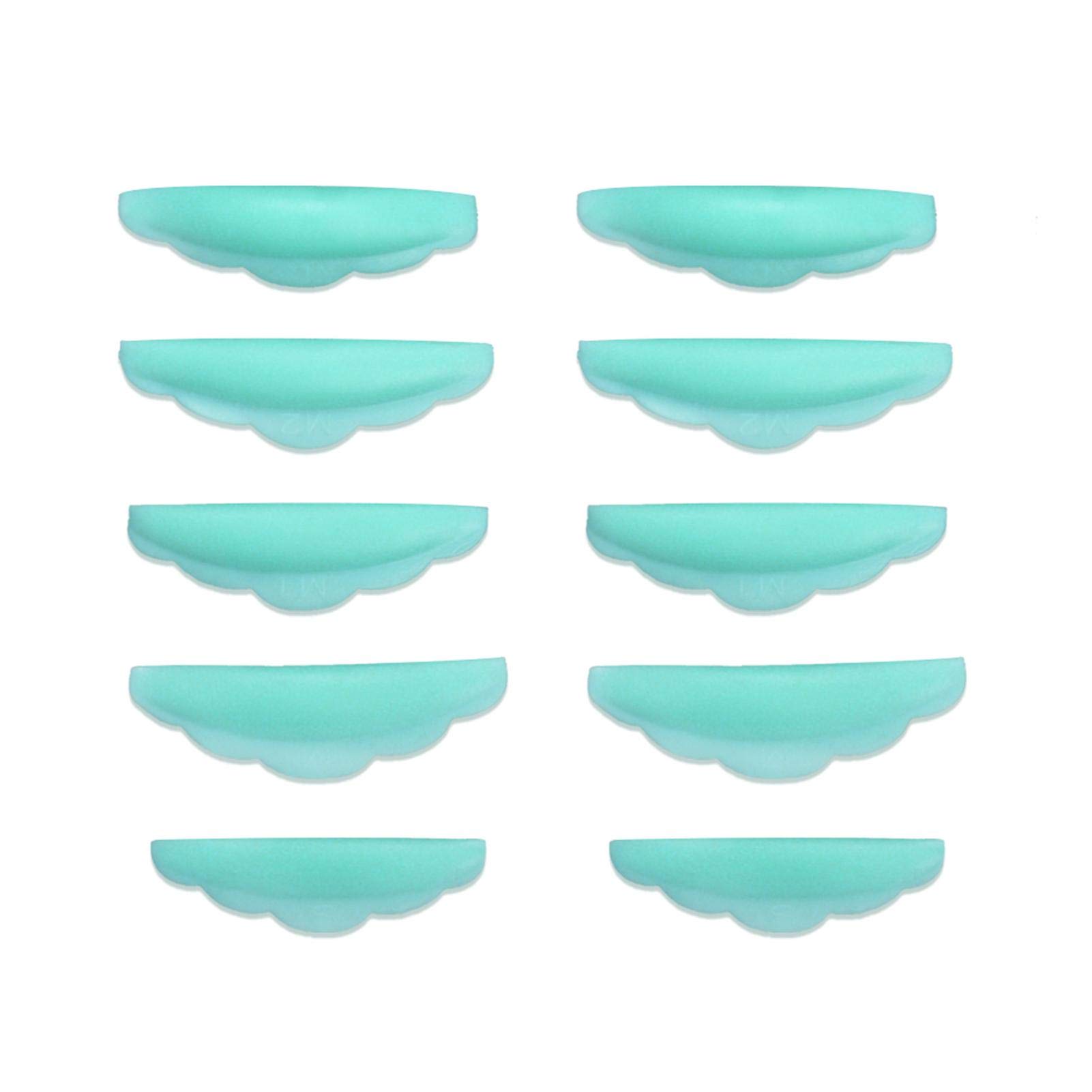 5 Pairs Silicone Lash Lift Rods (S, M, L Sizes) - Professional Eyelash Perming Curler Pads for Lash Lifting & Styling - Perfect for Salon, Spa & Home Use