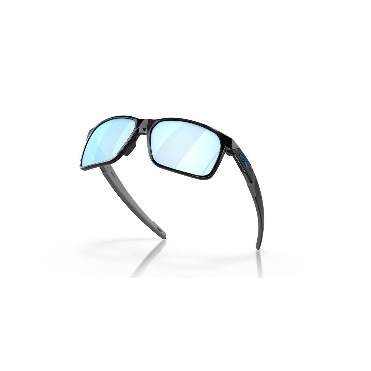 Oakley Portal X Sunglasses Polished Black with Prizm Deep Water Polarized Lenses - 0OO9460 946004 - Perfect for Outdoor Sports, Driving & Water Activities