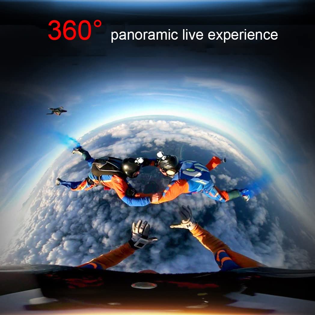 3D VR Headset with Bluetooth Controller - Compatible with iPhone 13 Pro Max/13 Pro/13/12/11, Samsung Galaxy S21, Huawei & Xiaomi Series - Immersive Virtual Reality Gaming & Movie Experience (Color: F, Size: iOS) - Perfect for Home Entertainment, VR Gaming & 360° Video Watching