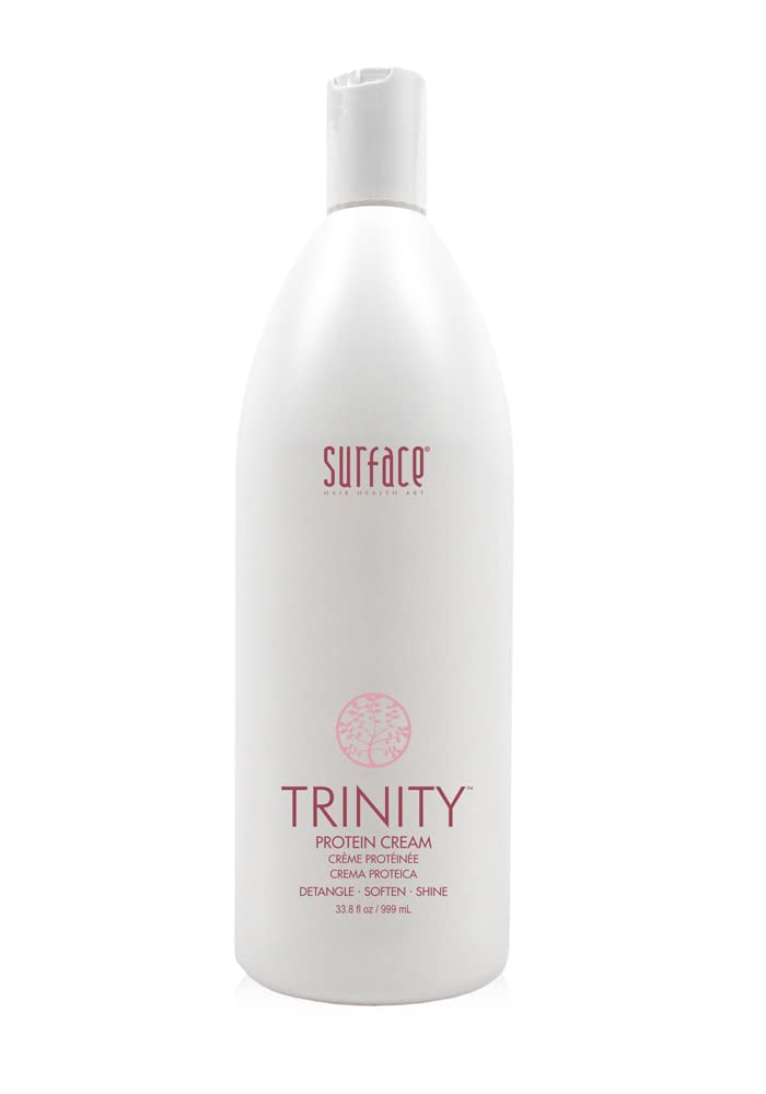 Surface Hair Trinity Protein Cream - Deep Conditioning Treatment for Dry, Damaged Hair - Salon-Quality Repair & Hydration for Smooth, Shiny Hair at Home