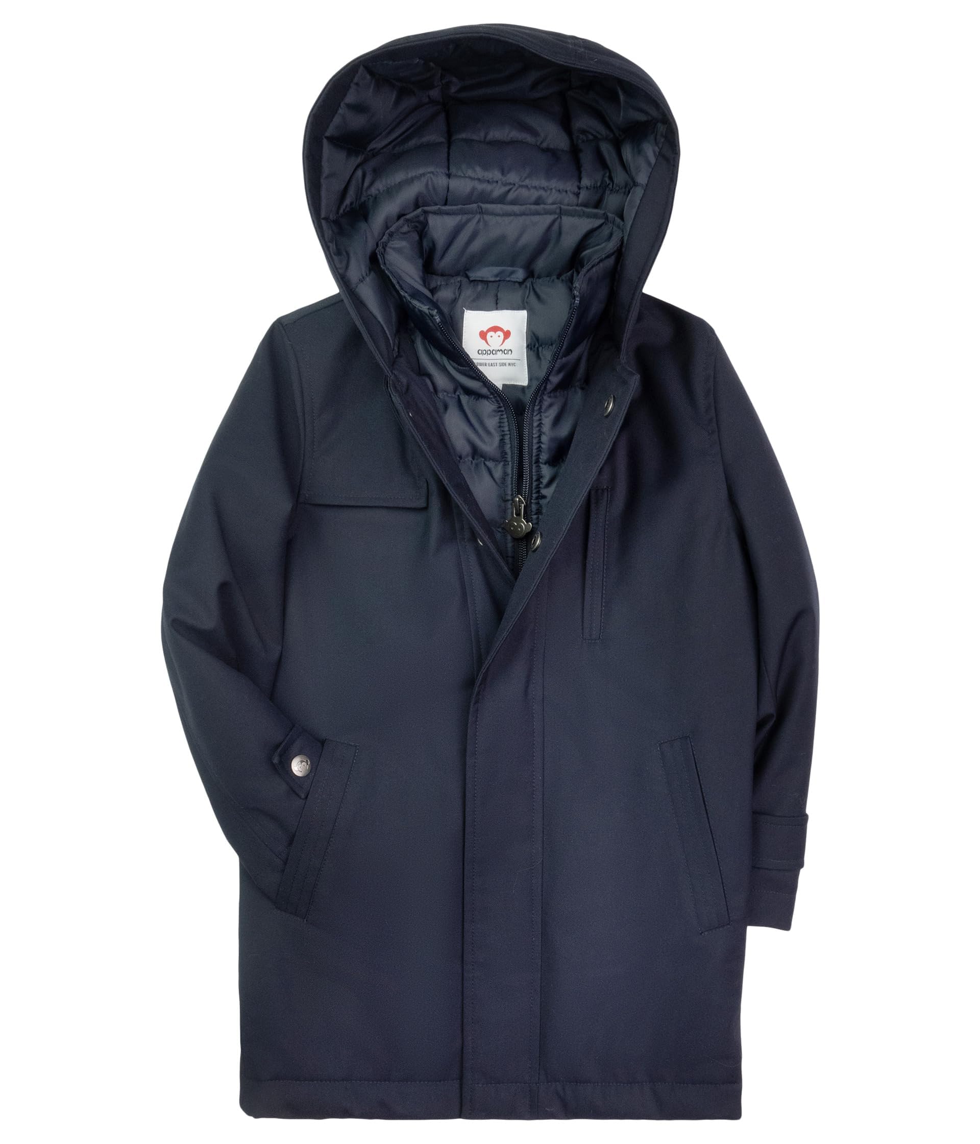 Boys New Gotham Insulated Winter Coat for Toddler, Little Kids & Big Kids - Warm Waterproof Jacket for Snow, School & Outdoor Activities