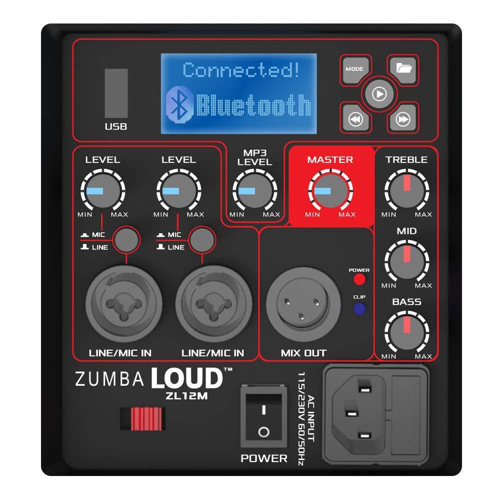 DS18 ZL12M Zumba Loud™ 12