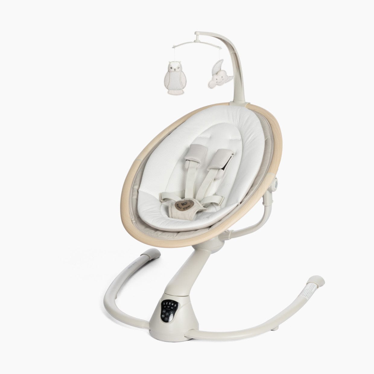 Maxi Cosi Cassia Swing - Baby Swing with Soothing Motion & Music, Adjustable Recline for Newborns & Infants | Perfect for Nursery, Playroom & Travel | Safe & Comfortable Baby Gear