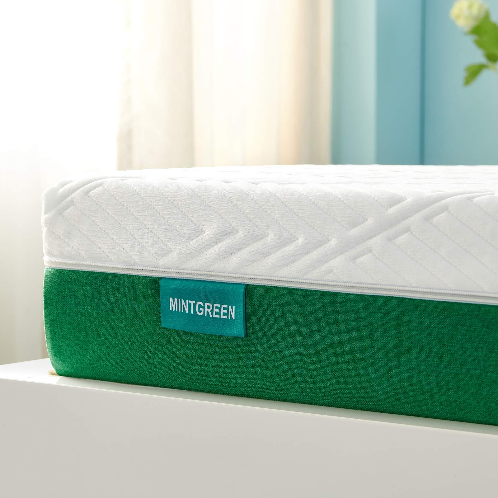 CertiPUR-US Certified 8 Inch Gel Memory Foam Queen Mattress in a Box - Cooling & Pressure Relief for Better Sleep - Perfect for Bedrooms, Guest Rooms & Dorm Rooms