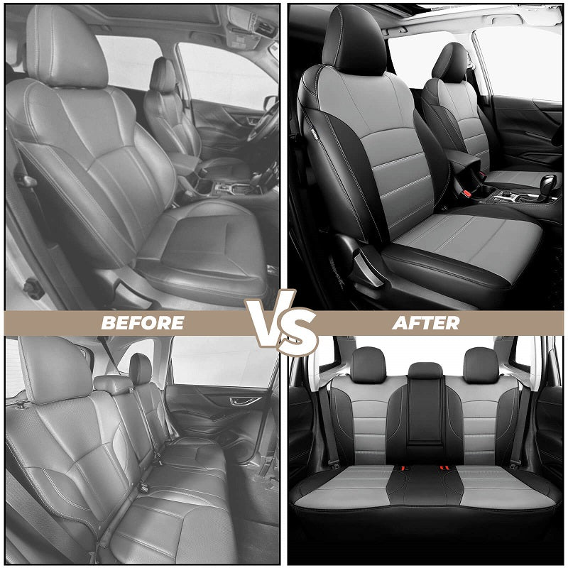 Premium Subaru Forester Seat Covers 2014-2024 - Waterproof & Custom Fit Car Seat Protectors for Adventure & Daily Commute