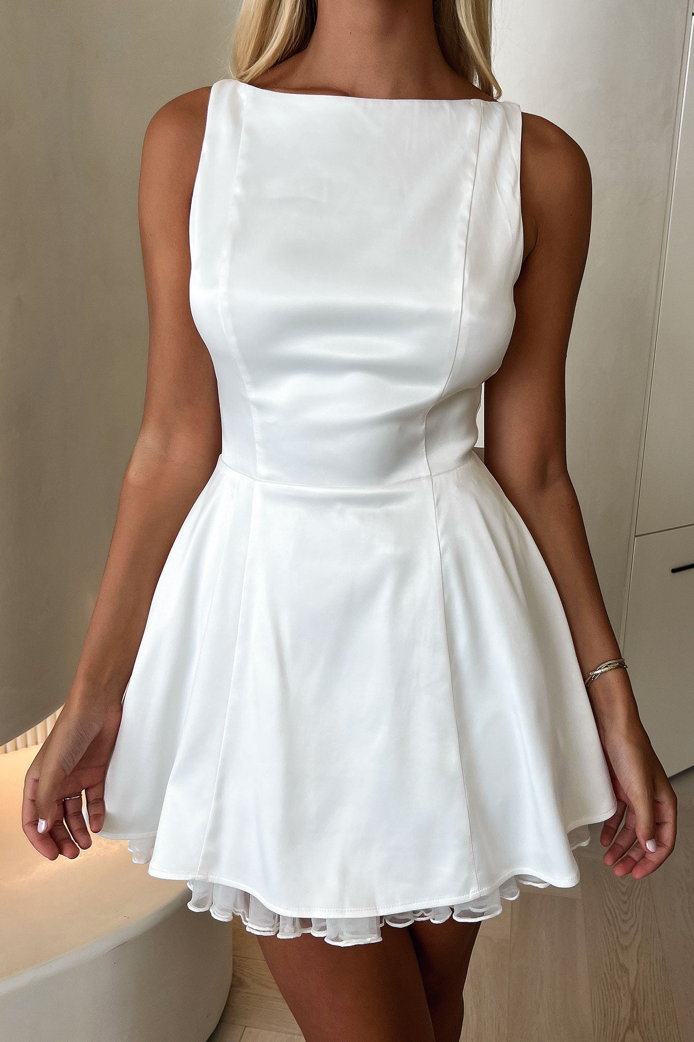 Elodie Dress - Elegant White Summer Dress for Women | Perfect for Weddings, Parties & Casual Outings