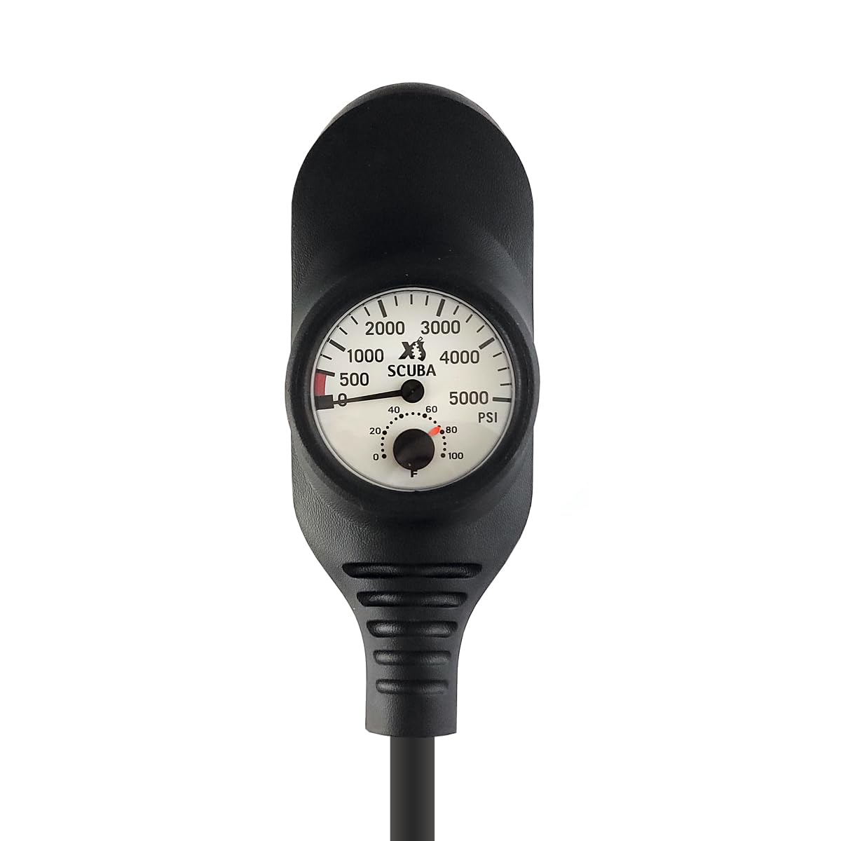 XS Scuba Navigator Console - 3 Gauge Metric Dive Computer for Scuba Diving | Underwater Navigation, Depth & Air Pressure Monitoring for Professional Divers