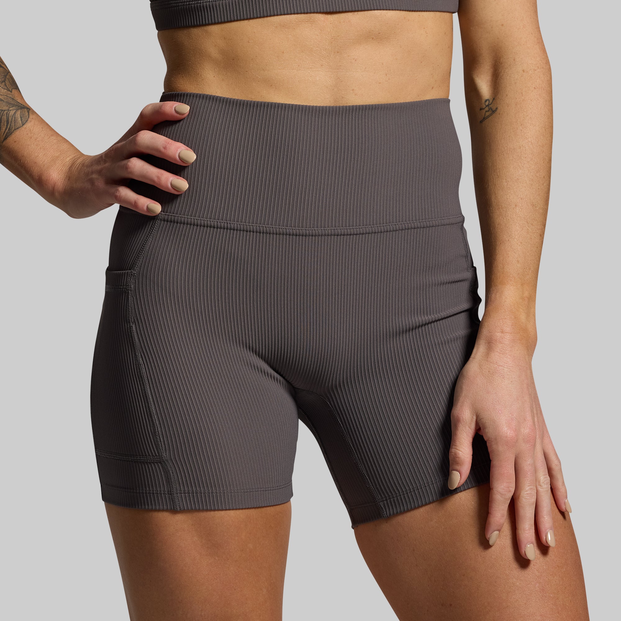 All or Nothing Short Set - Dark Grey | Comfortable & Stylish Activewear for Women | Perfect for Gym, Yoga, Running & Summer Outfits