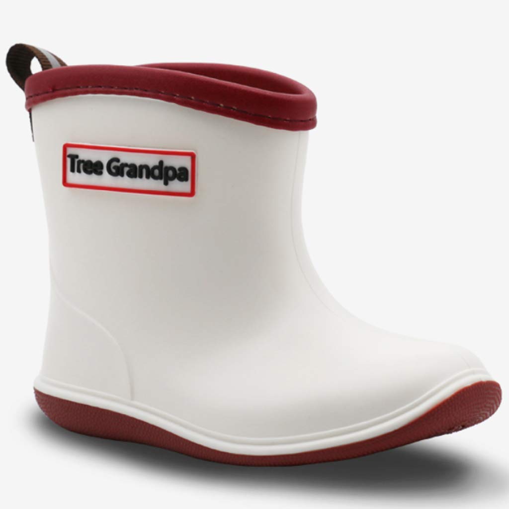 Toddler Rain Boots - Waterproof & Lightweight Easy-On Baby Rain Boots for Boys & Girls - Perfect for Puddles, Playground & Outdoor Adventures