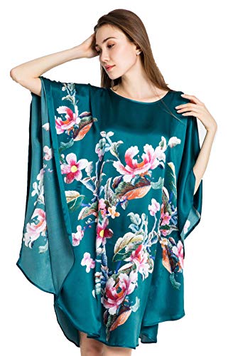 Floral Embroidery, Teal