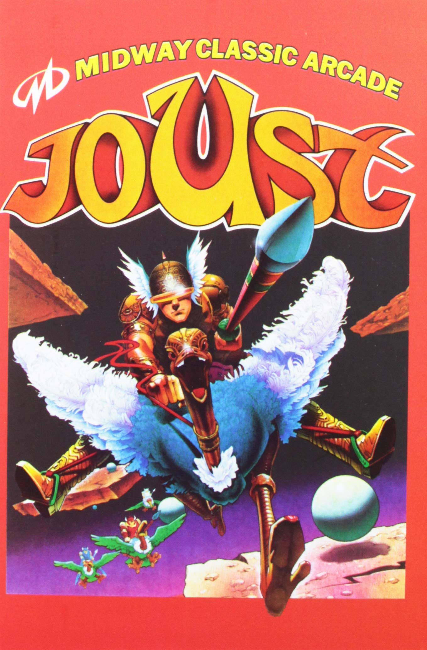 Vintage The Coop Midway Games Joust Notebook - Classic Arcade Gaming Journal for Collectors & Fans - Perfect for Gaming Notes, Collectibles Log & Retro Arcade Enthusiasts
