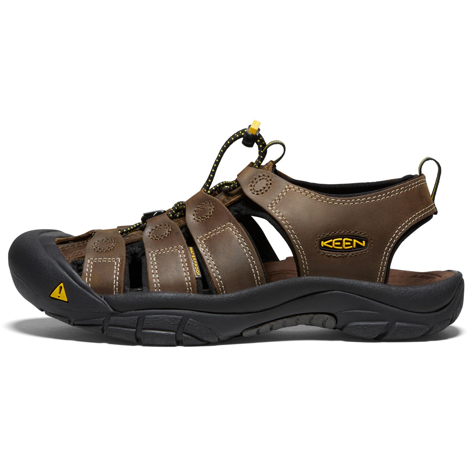 **KEEN Men's Newport Closed Toe Water Sandals – Durable Leather, Comfortable for Hiking, Beach & Outdoor Adventures**