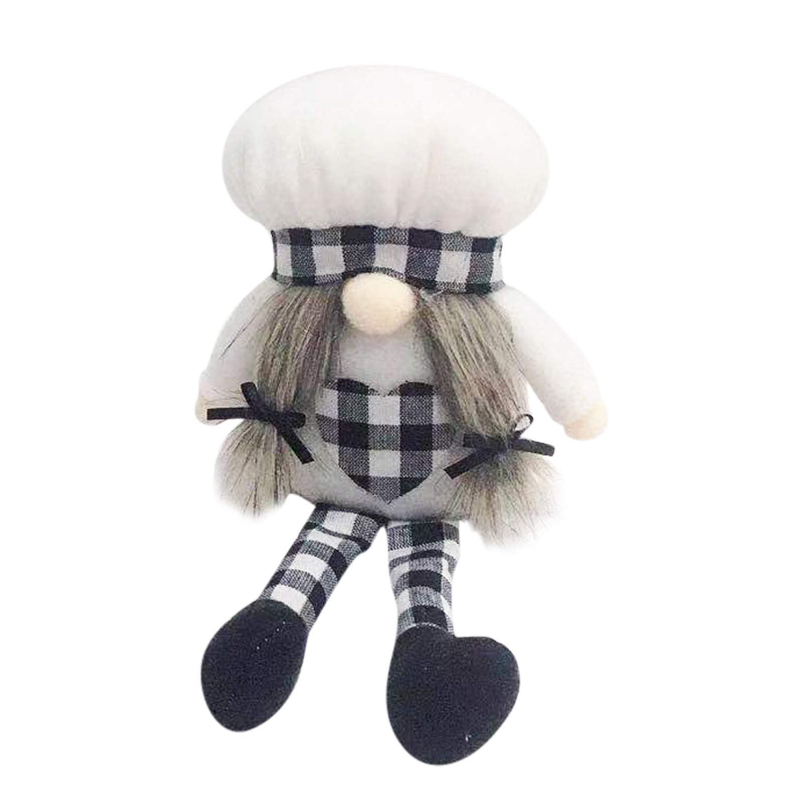 Kitchen Chef Gnome Plush Doll - Cute Cooking Tomte Decoration for Home & Kitchen Decor | Perfect Gift for Bakers & Christmas Decor (Size B, One Size) - Ideal for Countertop Display, Holiday Gifting, and Cozy Kitchen Accents