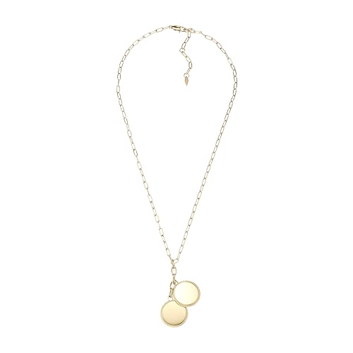Gold Drew Double Pendant