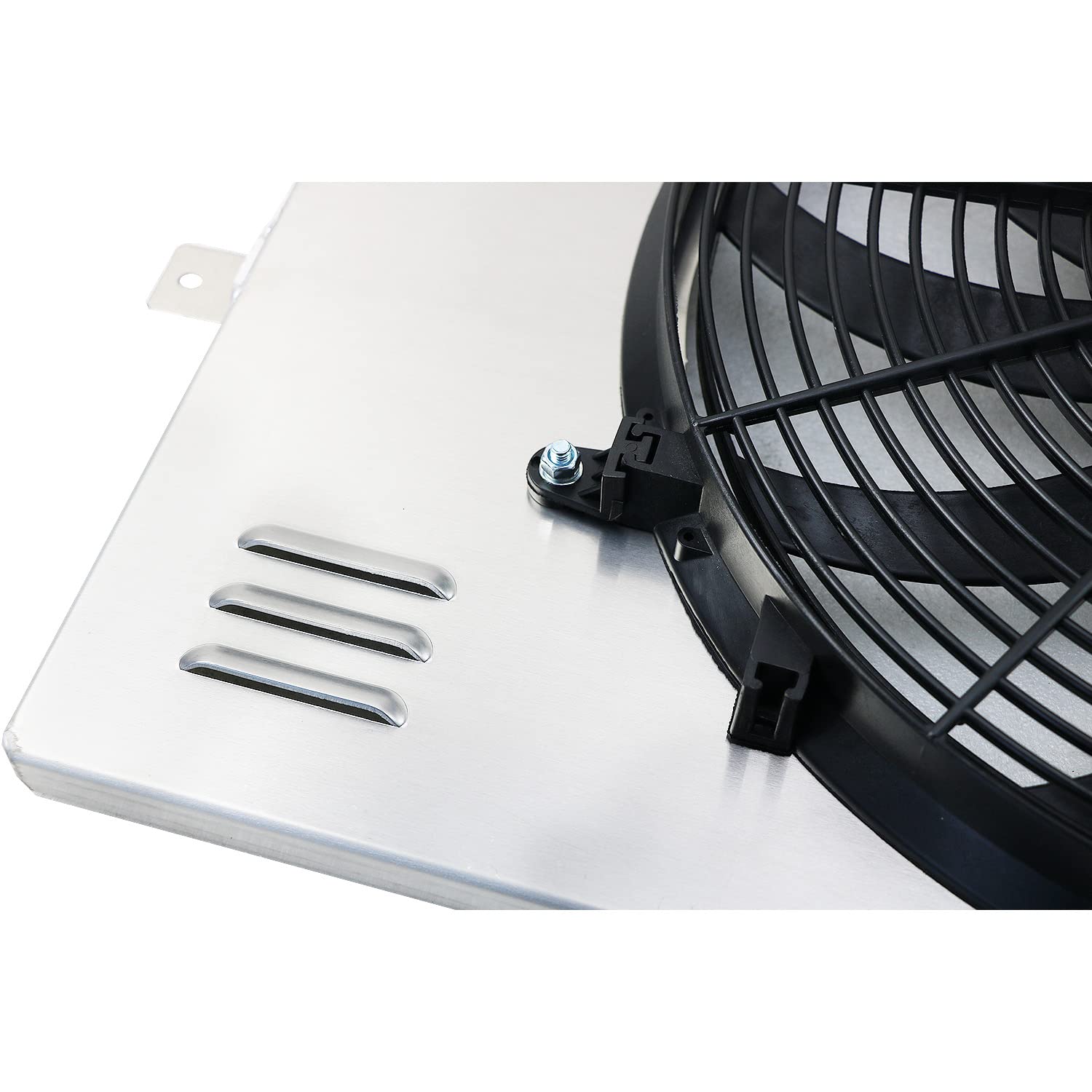 High-Performance Aluminum Radiator Shroud with 16