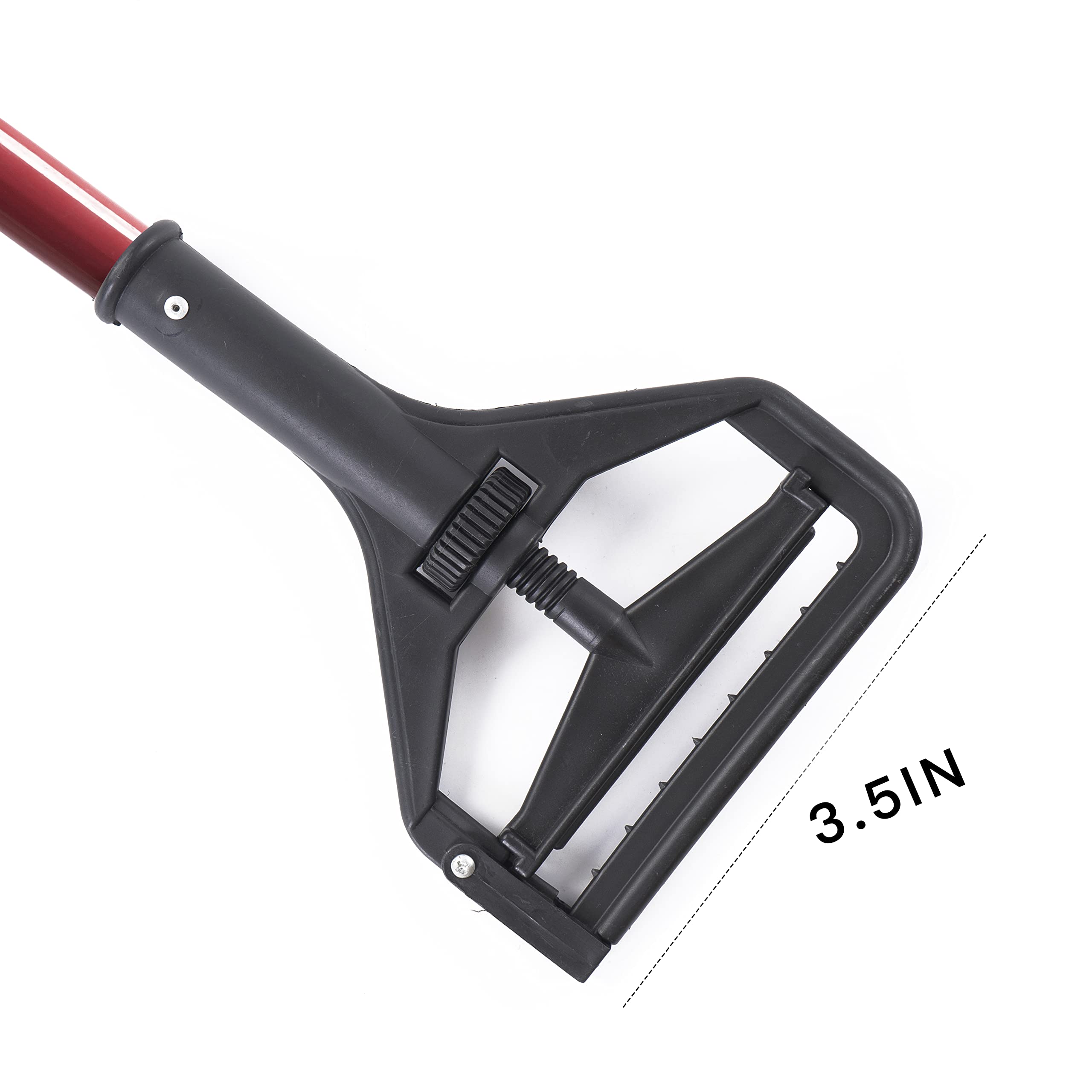 Heavy Duty Quick-Change Mop Handle 60in - 6 Pack for Floor Cleaning