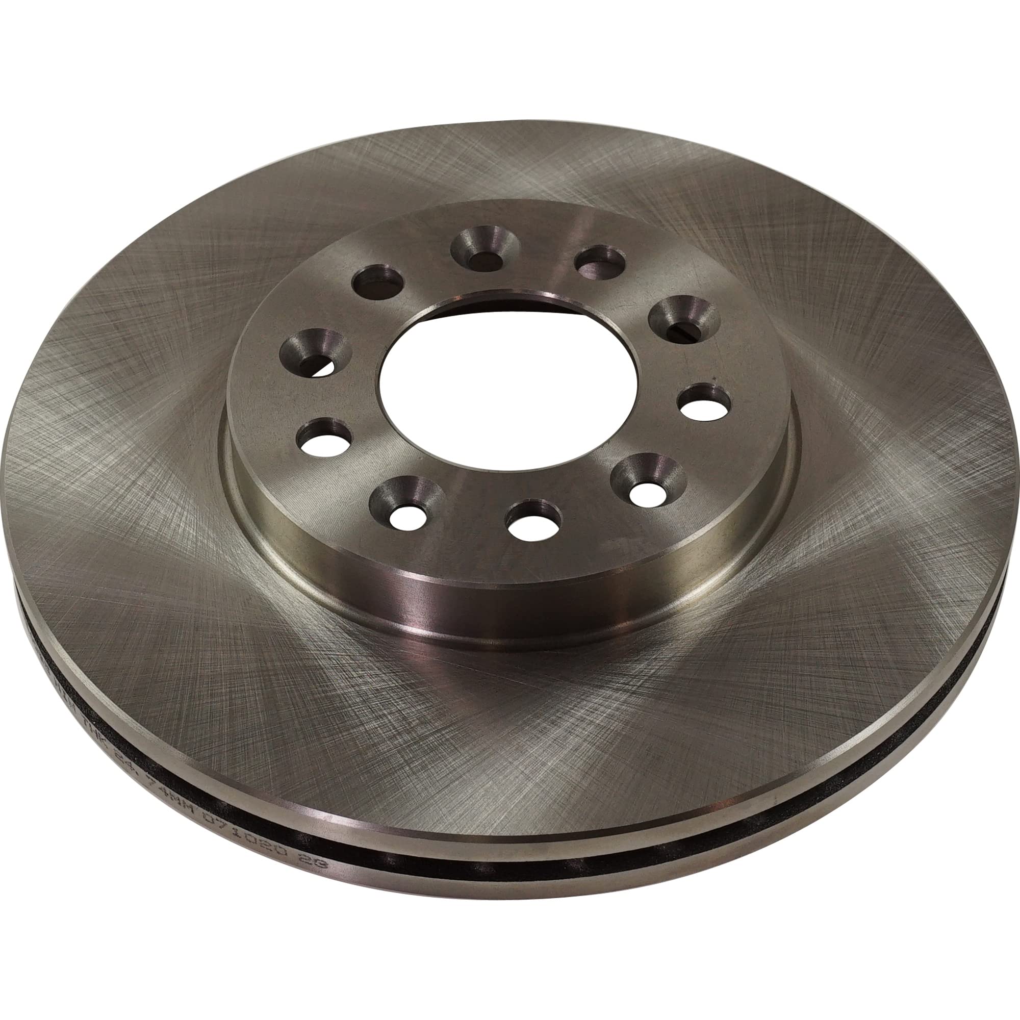 High-Performance Front Brake Disc and Pad Kit - 2-Wheel Set for 1999-2003 Ford Windstar | Ceramic Brake Pads, 5-Lug Cast Iron Rotors | Smooth Stopping Power for Highway & City Driving