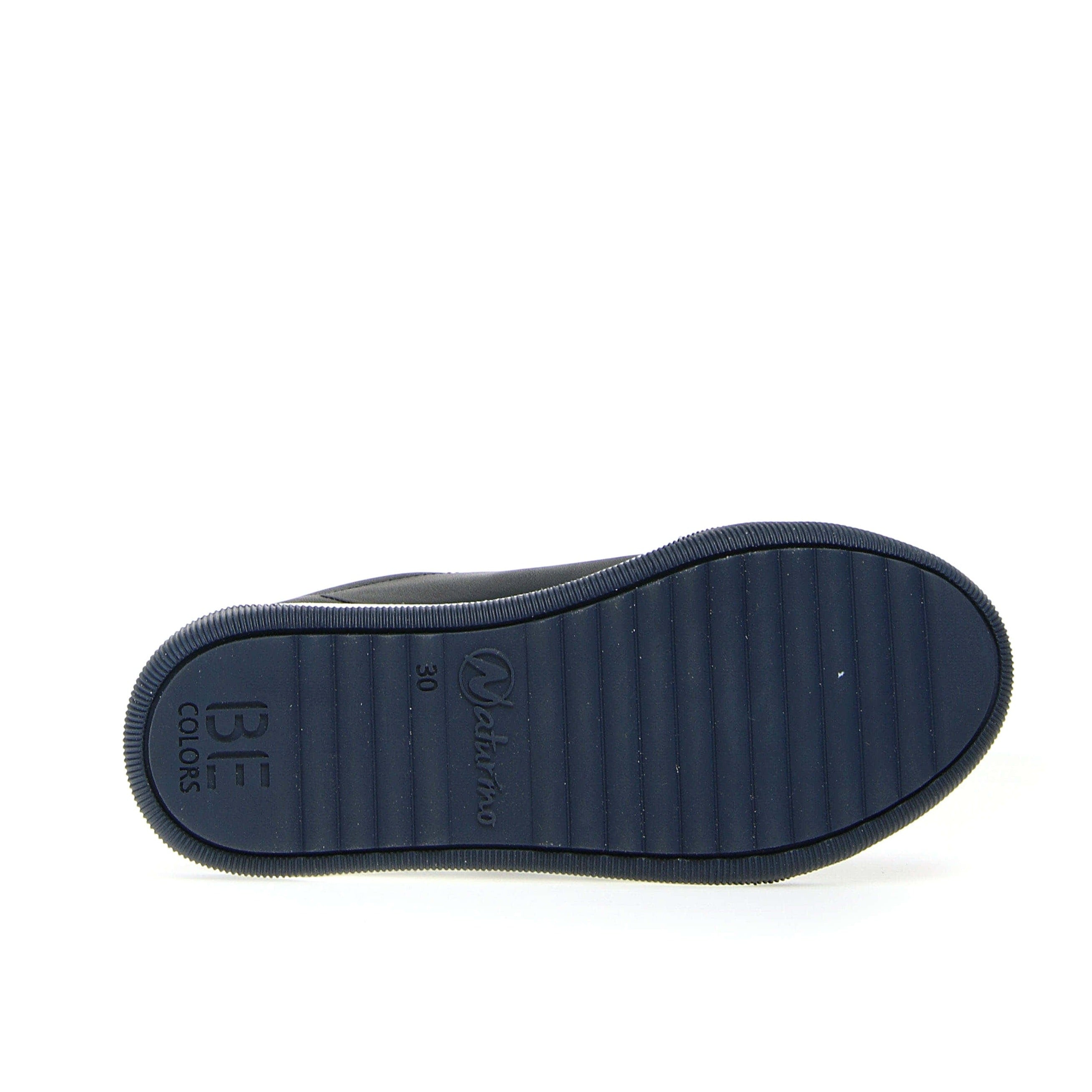 Naturino Boys Cliff Sneaker Shoes - Navy & White Athletic Shoes for Kids | Comfortable Casual Sneakers for School, Play & Everyday Wear