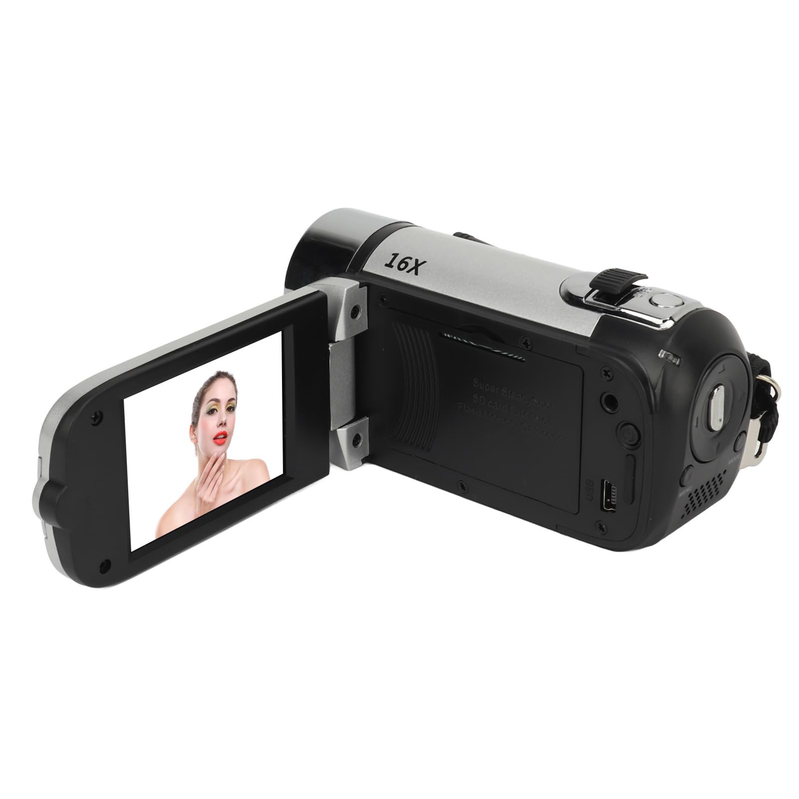 MENDUNER 16MP 1080P HD Digital Camera - Vintage Point and Shoot Camera with 2.4
