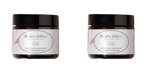 The Skin Kitchen DUSK - Night Repair Moisturizer Cream for Dry & Sensitive Skin | Anti-Aging & Hydrating Night Face Cream | Perfect for Overnight Skin Repair & Glow
