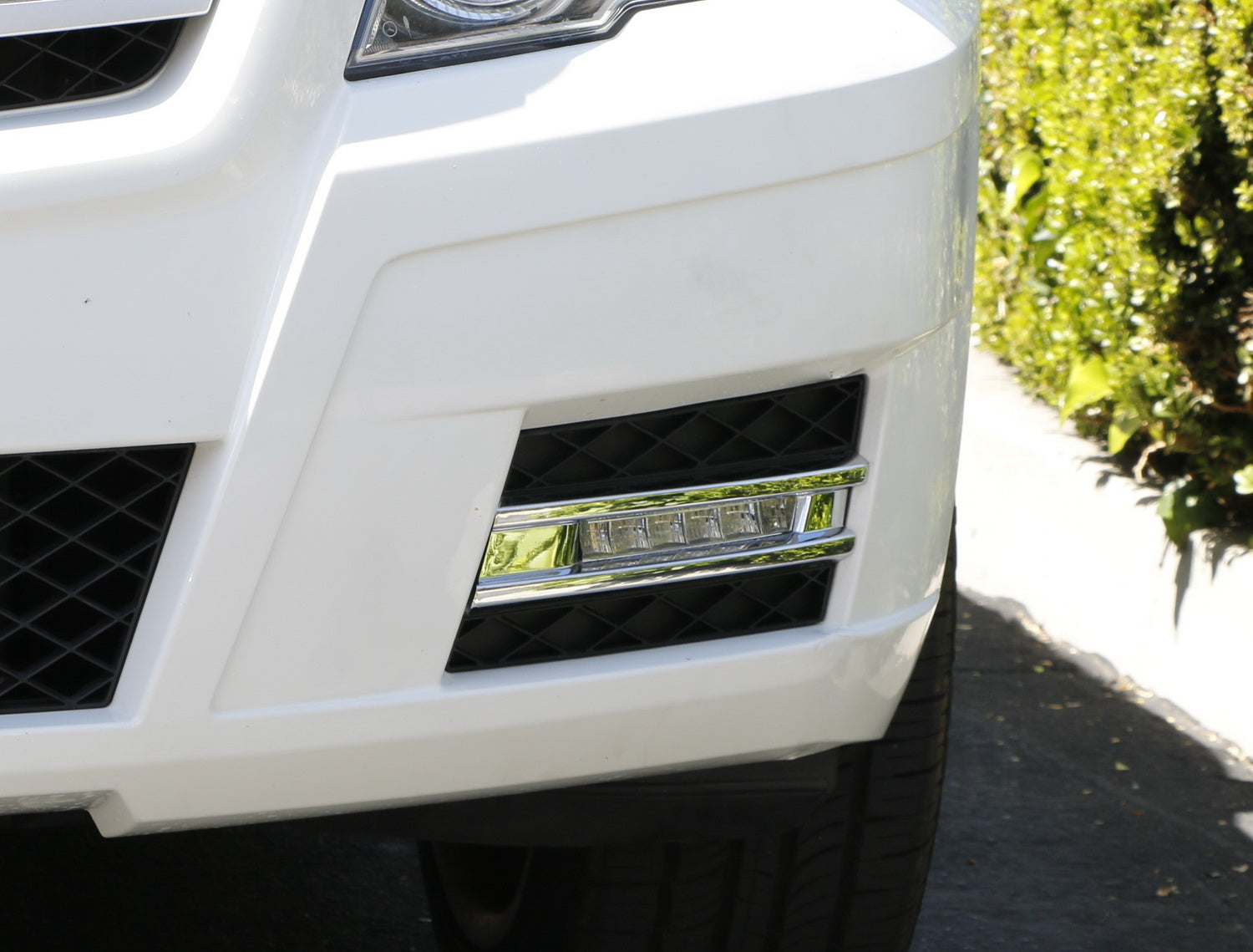 18W LED Daytime Running Lights DRL Compatible with 2009-2012 Mercedes X204 GLK Class - Direct Fit Replacement for Improved Visibility & Safety (Perfect for Daily Commute, Night Driving & Foggy Conditions)