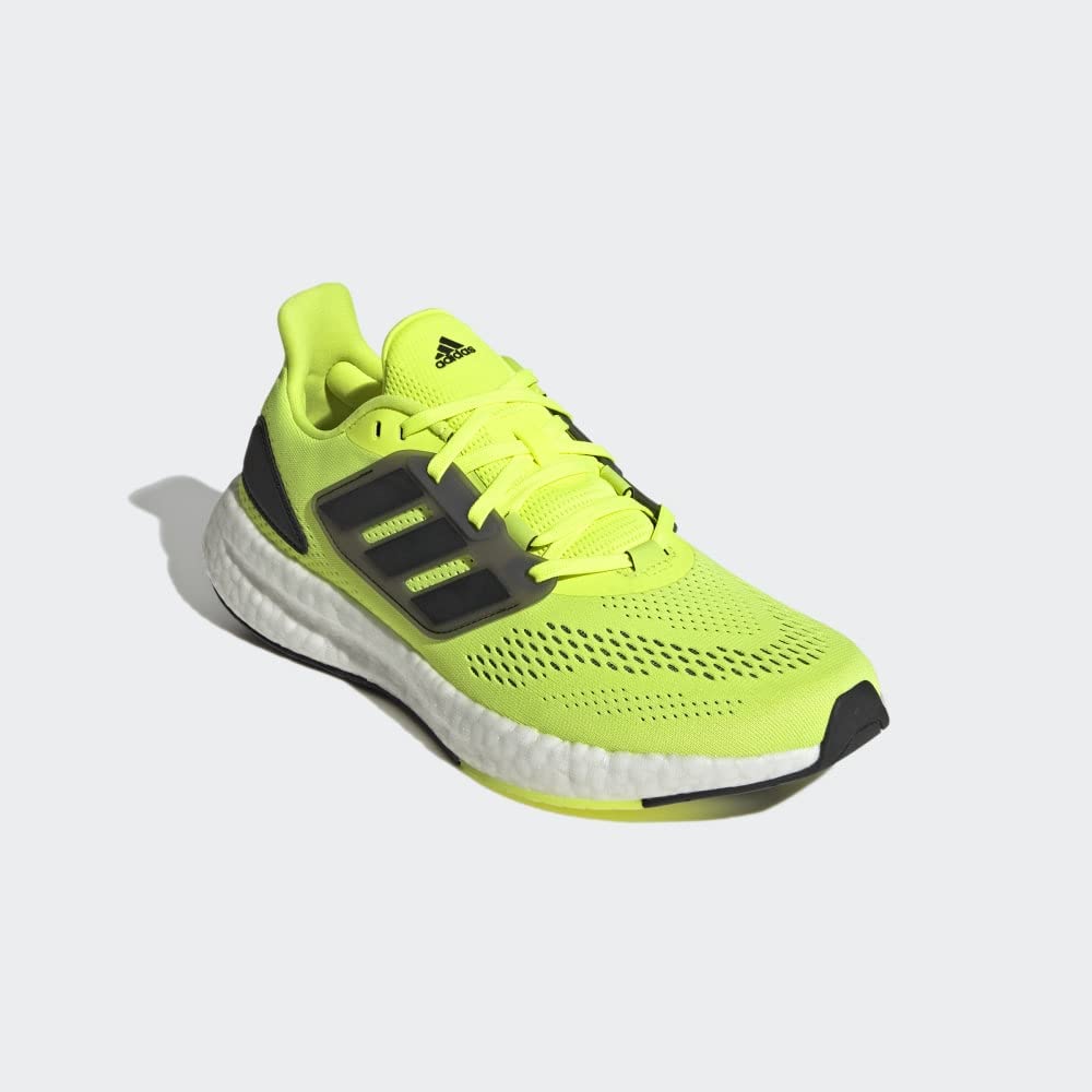 adidas Men's Pureboost 22 Running Shoes - Lightweight Comfort for Jogging, Gym & Daily Wear | Breathable Boost Cushioning Sneakers for Men