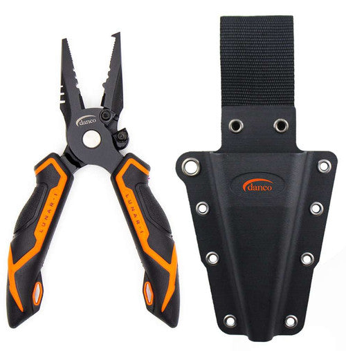 Danco Lunar Series 6.5-Inch Carbon Steel Split Ring Pliers - Professional Fishing Tackle Tool for Jewelry Making, Keychain Repair & DIY Crafts