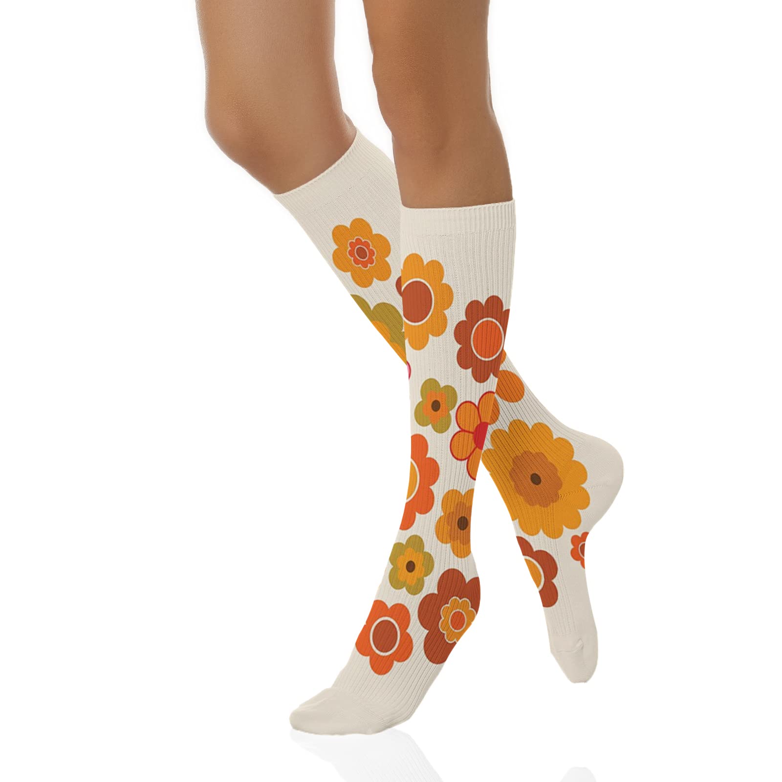 Best Compression Socks for Women - All Day Wear Support for Running, Nurses, Pregnancy & Travel - Comfortable Medical & Athletic Socks for Workouts, Long Shifts & Swollen Feet Relief