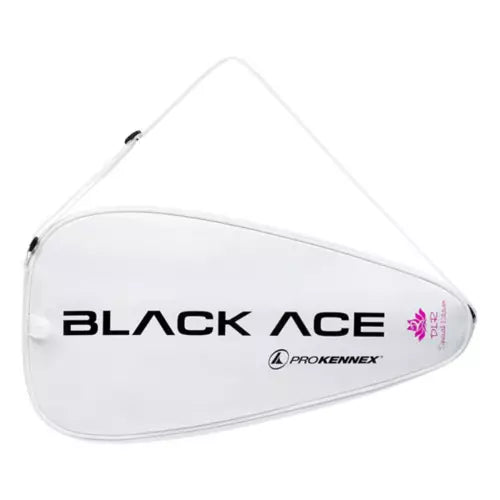 ProKennex Black Ace LG (Long Grip) Pickleball Paddle - Carbon Fiber Face with Shock Absorption - Perfect for Competitive Play & Outdoor Pickleball Games