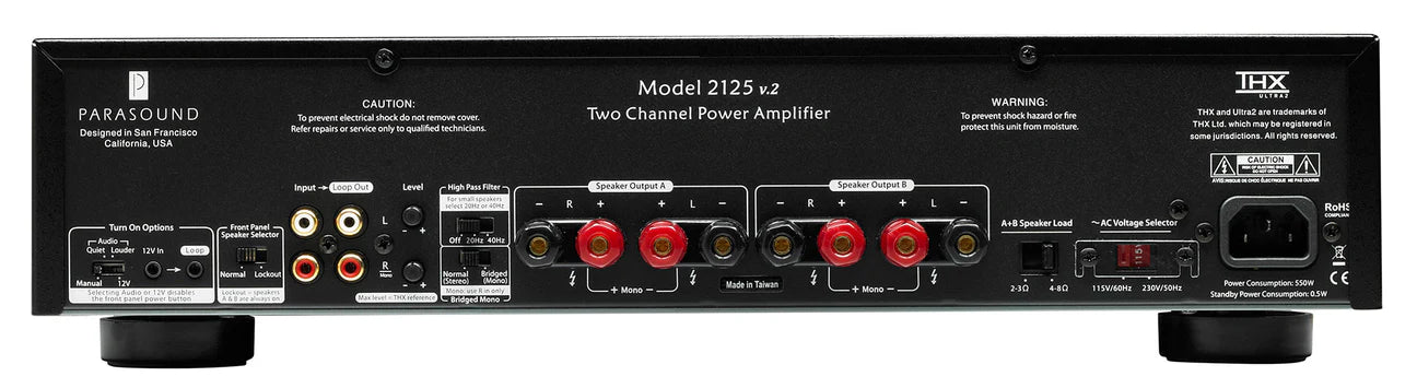 NC 2125 Professional Power Amplifier - High-Performance Audio Amp for Concerts, DJs & Live Sound Systems | Perfect for Stage, Studio & Home Theater Use