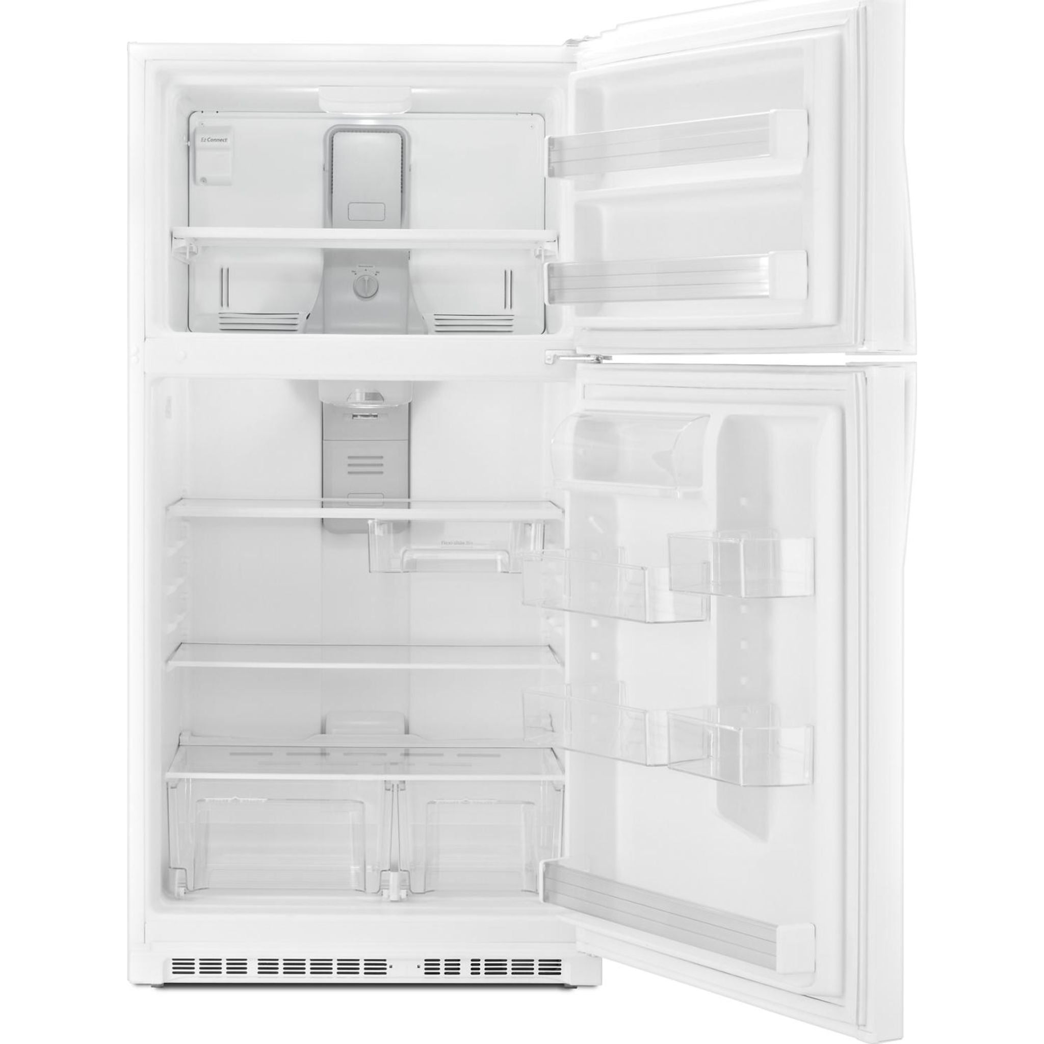 Whirlpool WRT541SZDW 21.6 Cu. Ft. Top Freezer Refrigerator in White - Energy Efficient Kitchen Appliance for Home & Apartment Use