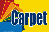 Custom Vinyl Window Sign for Carpet Stores - Durable & Weatherproof Decal for Business Advertising & Retail Promotion - Perfect for Storefronts, Sales Events & Seasonal Decorations