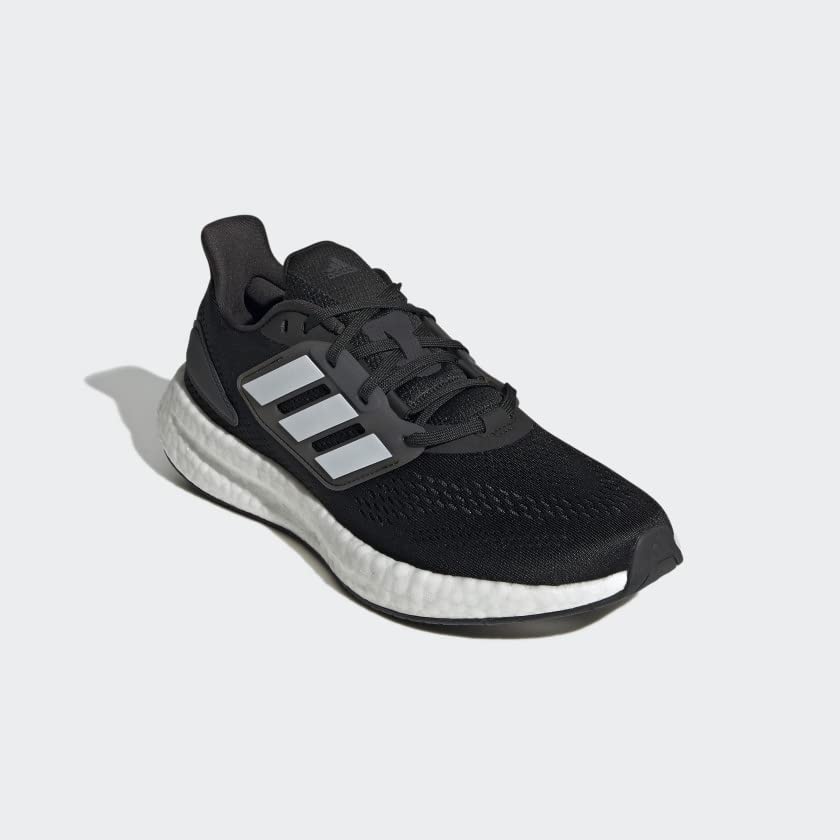 Adidas Men's Pureboost 22 Running Shoes - Lightweight & Responsive for Jogging, Gym Workouts & Daily Wear