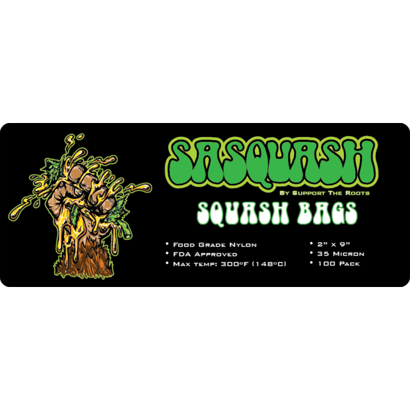 Sasquash 2 x 9 Squash Bags 100 Pack - Premium Quality Squash Ball Storage Bags for Sports, Gym & Tournament Use