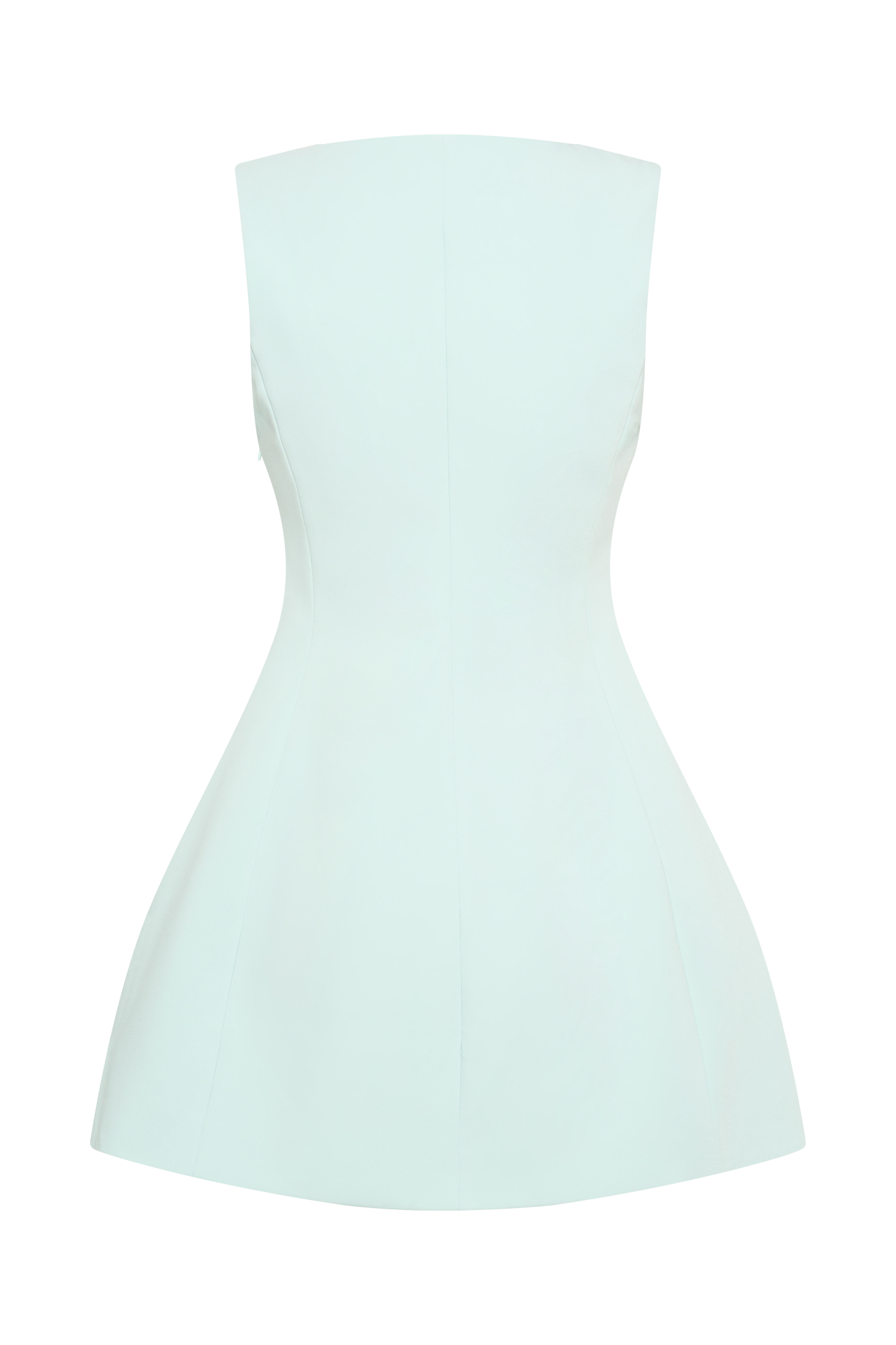Lysandre Crepe Mini Dress - Ice Blue | Elegant Party & Cocktail Dress for Women | Perfect for Weddings, Date Nights & Special Occasions