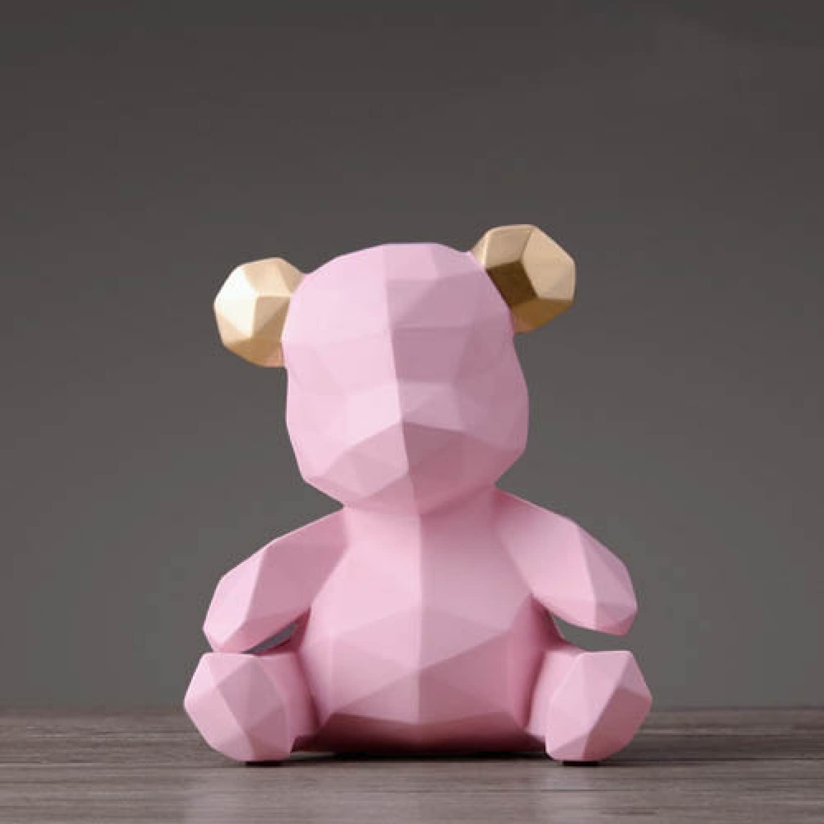 Bear Figurines - Modern Home Decor Sculptures & Art Statuettes for Kids | Cute Animal Ornaments for Nursery, Living Room & Gift Giving