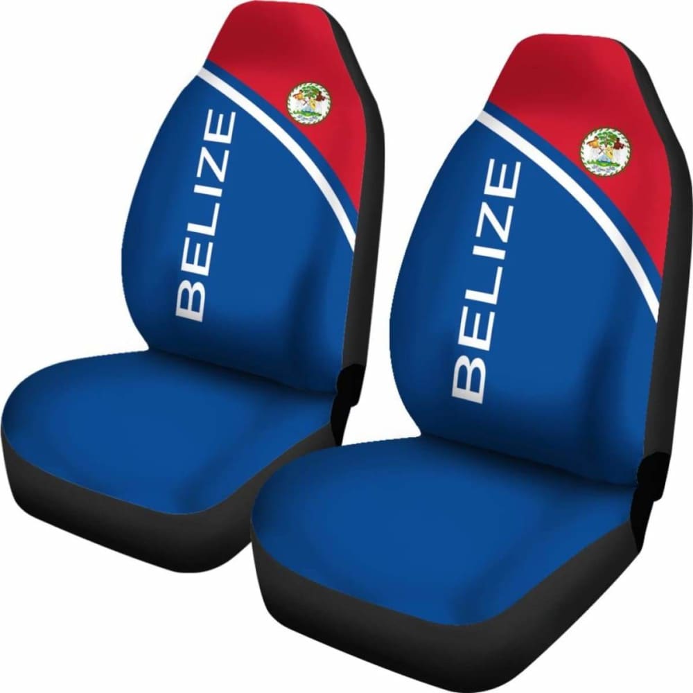 Premium Belize Car Seat Covers - Curve Version 09 221205 - Universal Fit for Cars, SUVs & Trucks - Waterproof & Comfortable for Daily Commute, Road Trips & Outdoor Adventures
