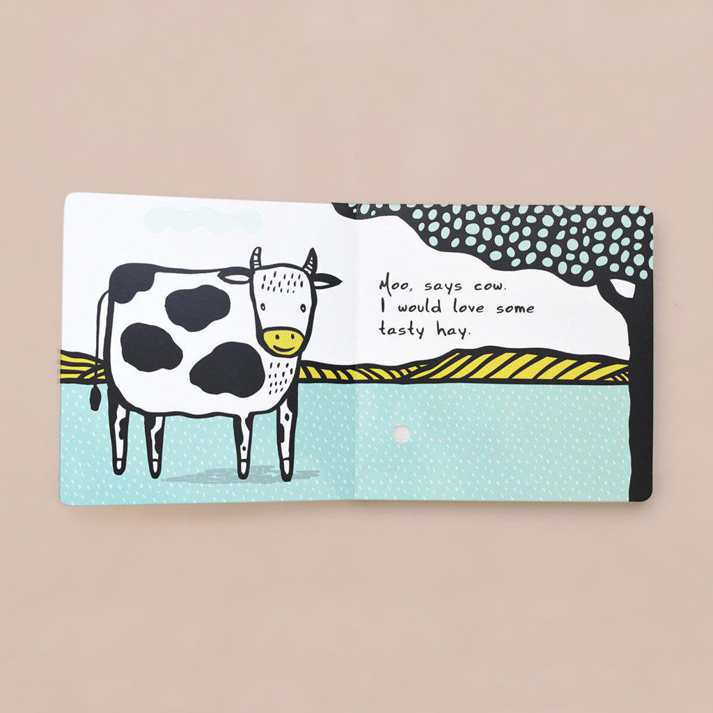 Farm Animal Sounds Book for Toddlers - Interactive Moo, Cluck, Baa Sound Book for Kids | Perfect for Early Learning, Bedtime Stories & Sensory Play