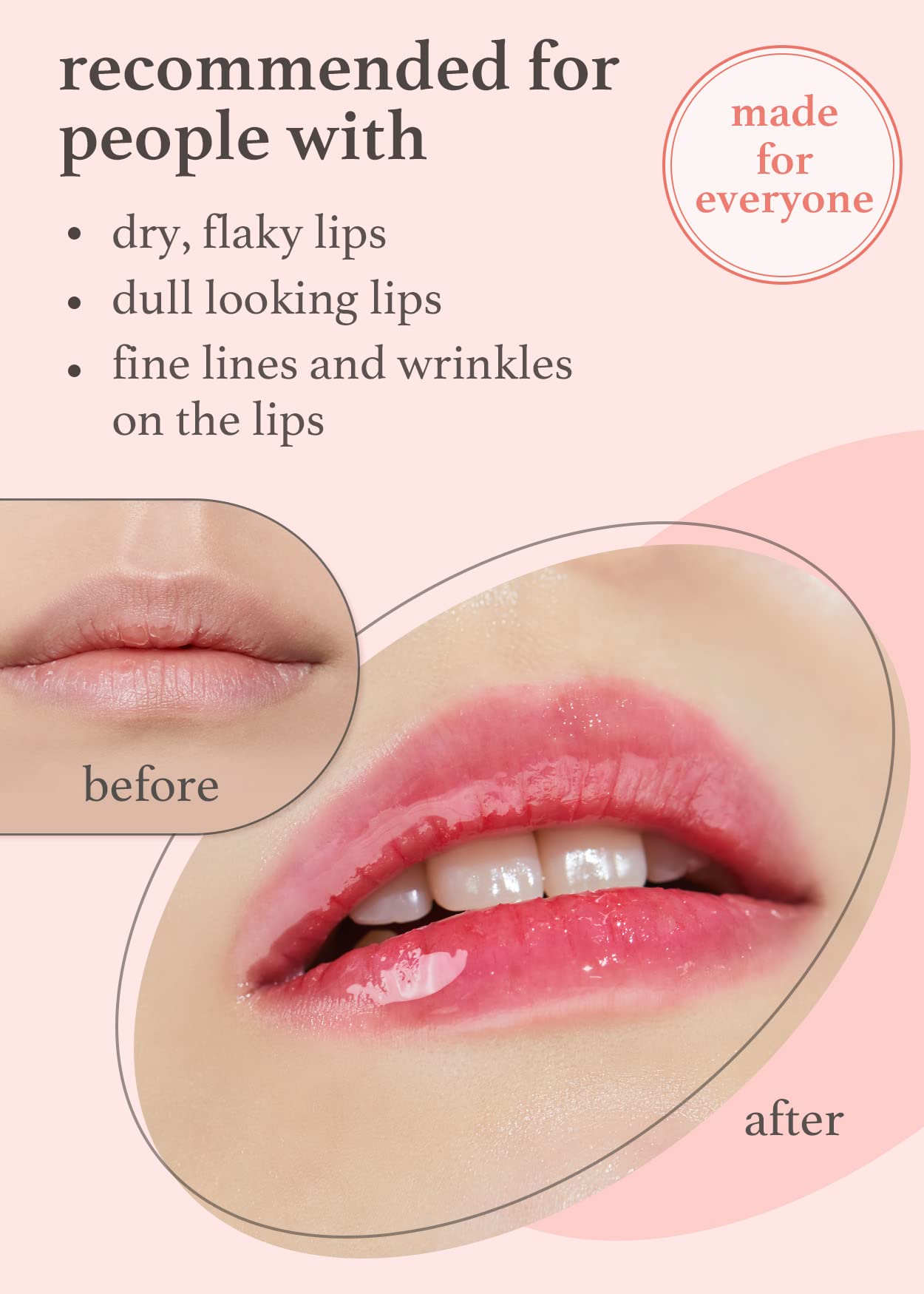 NOONI Korean Vegan Lip Oil - Apple Peony Flavor, 0.12 Fl. Oz + Korean Lip Butter Melting Balm - Apple Cherry Flavor, Lip Mask Bundle for Dry Lips | Hydrating & Nourishing Lip Care Set | Perfect for Winter, Makeup Prep & Overnight Treatment