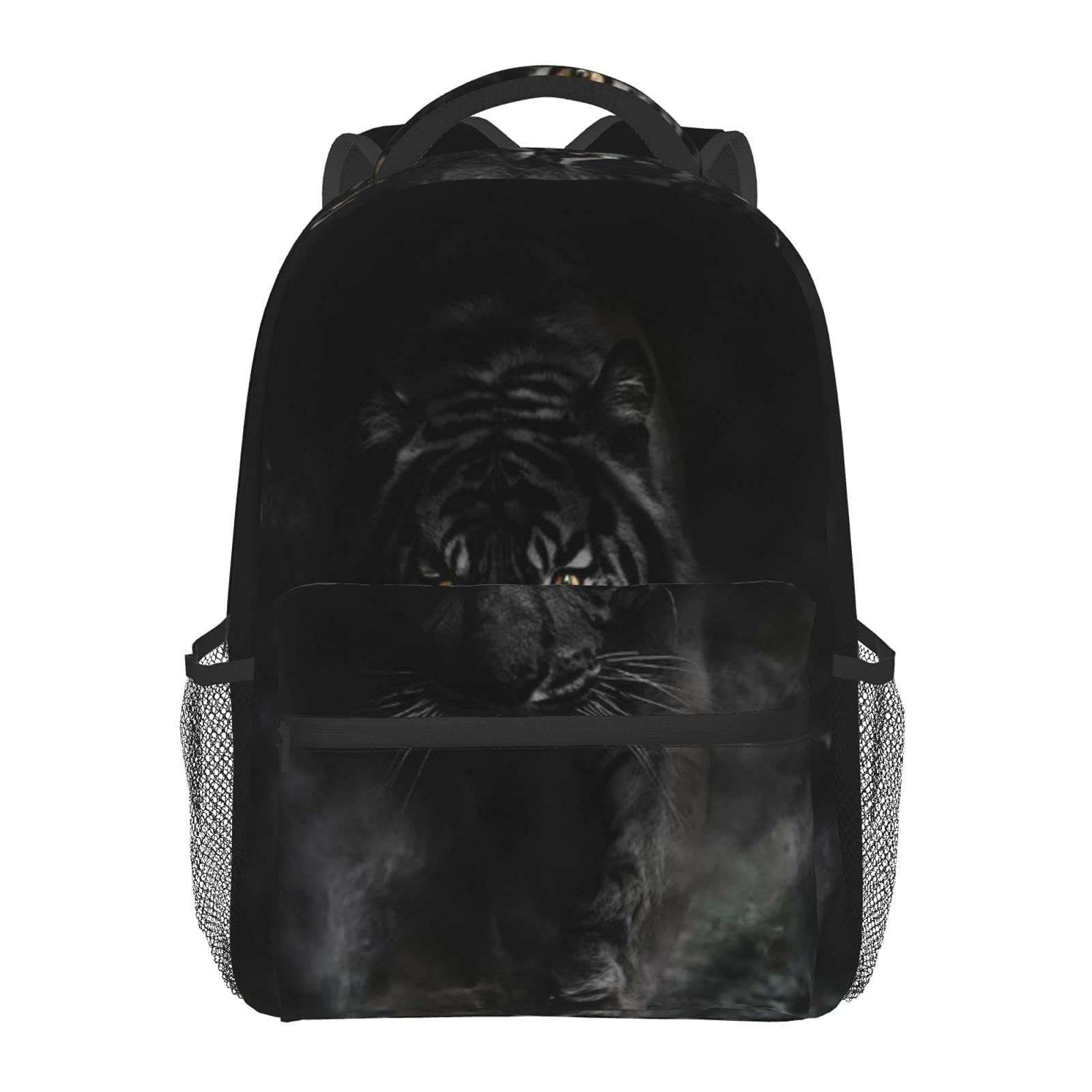 Black Tiger Backpack for Women, Men & Kids - Durable Travel Backpack, School Bookbag & College Laptop Bag - Perfect for Hiking, Commuting & Daily Use