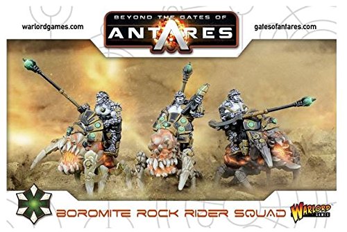 Warlord Games Boromite Rock Rider Squad - Miniature Wargaming Set for Tabletop Battles & Sci-Fi Strategy Games